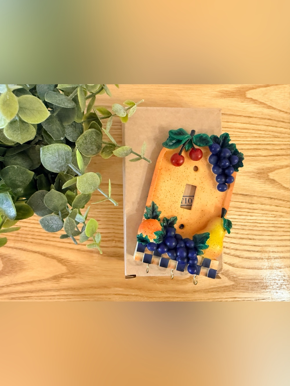 🌿10/$25 • Avon Vintage Farmhouse Cottage Core Country Kitchen Raised Switchplate